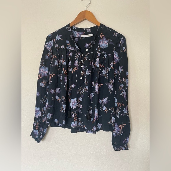 Rebecca Minkoff Floral Blouse - Picture 1 of 8